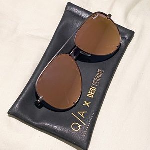 Quay x Desi Perkins High Key Sunglasses
